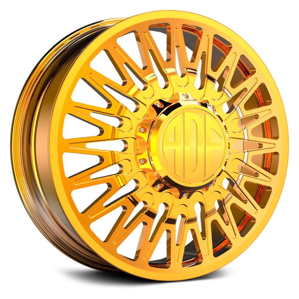 AMERICAN DESIGN FACTORY® BOBTAIL DUALLY Wheels 24K Gold Rims