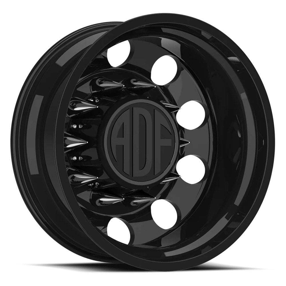 AMERICAN DESIGN FACTORY® CLASSIC BIG RIG DUALLY Wheels - Gloss Black Rims