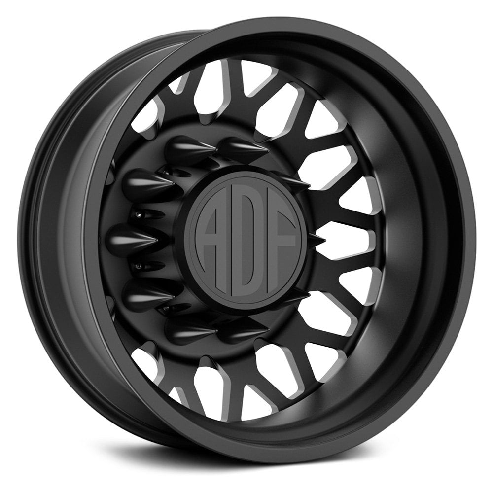 AMERICAN DESIGN FACTORY® HOT SHOT DUALLY Wheels - Satin Black Rims