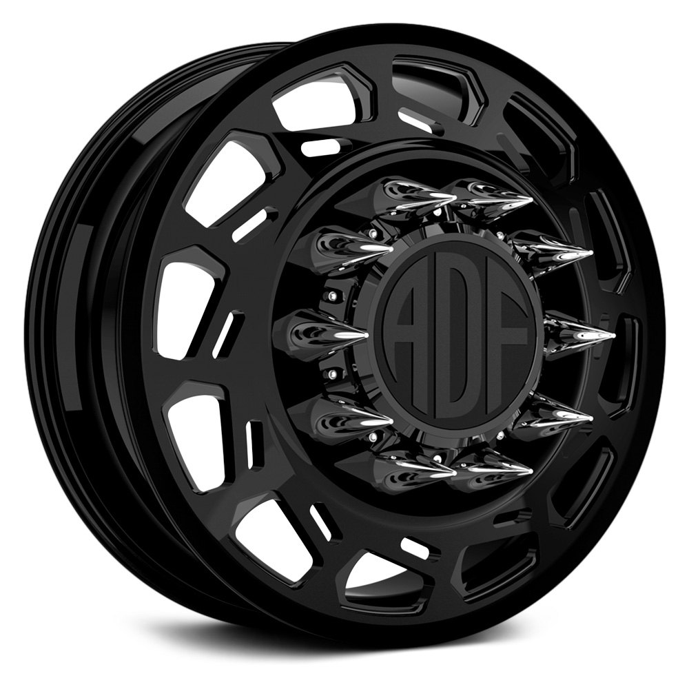 AMERICAN DESIGN FACTORY® PAYLOAD DUALLY Wheels - Gloss Black Rims