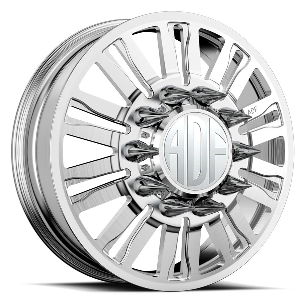 AMERICAN DESIGN FACTORY® RIPPER DUALLY Wheels - Brushed Rims