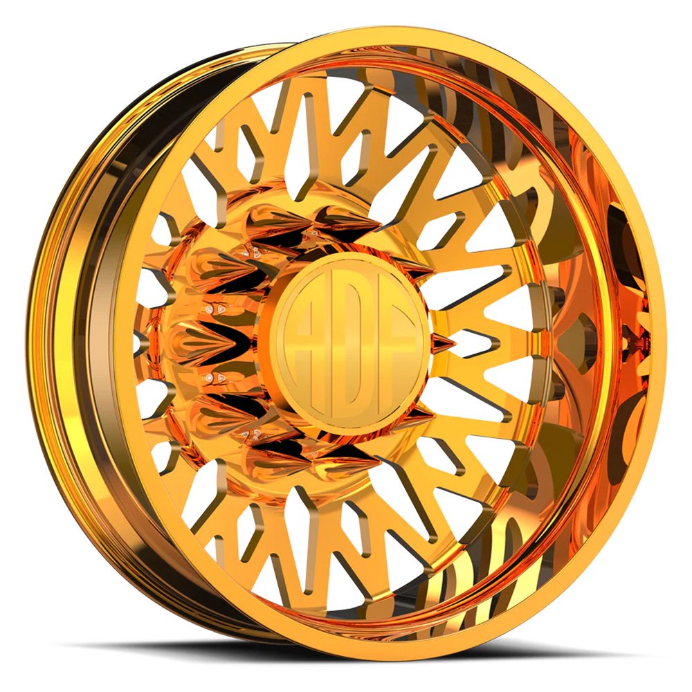 AMERICAN DESIGN FACTORY® TM2 DUALLY Wheels - 24K Gold Rims