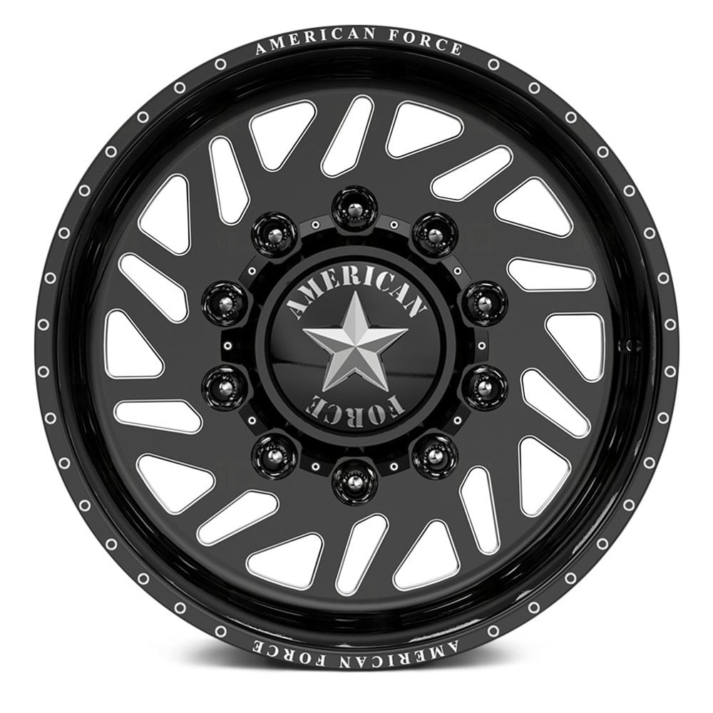 AMERICAN FORCE® 6H02 SIEGE SD DUALLY WITH ADAPTER Wheels - Custom ...