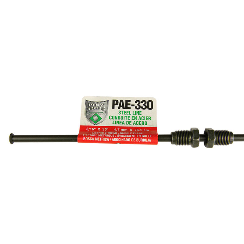American Grease Stick® PAE330 PolyArmour™ European PVF Steel Brake Line