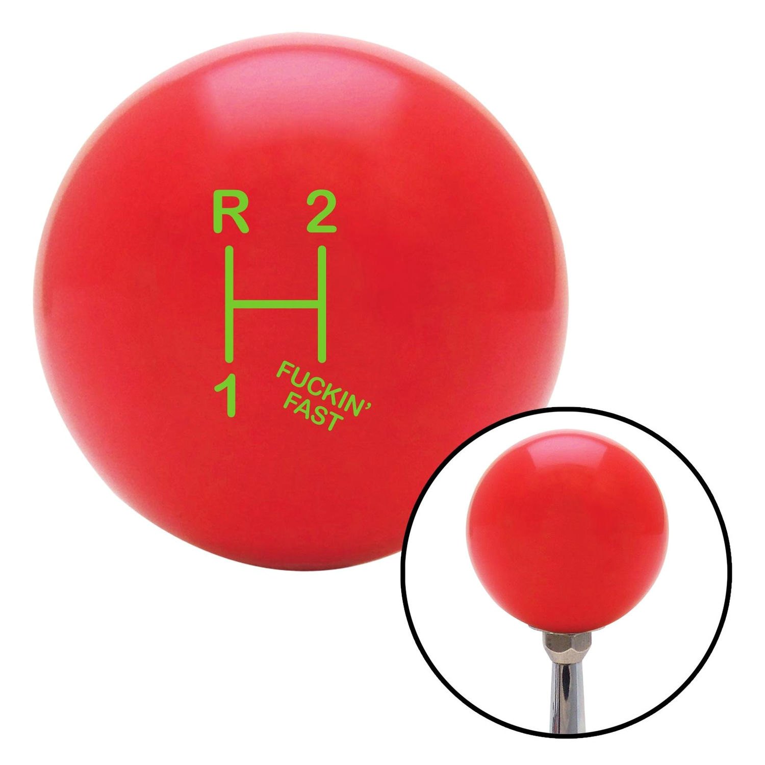 American Shifter® ASCSNX80451 Billiard Cue Ball Series Red Custom