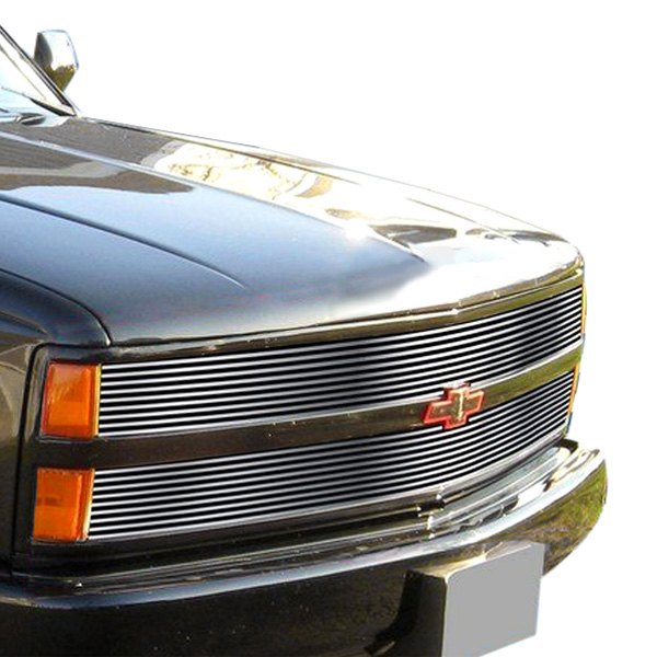88-93 Chevy C K Pickup 92-93 Suburban Blazer Stainless Billet Grille C85245...