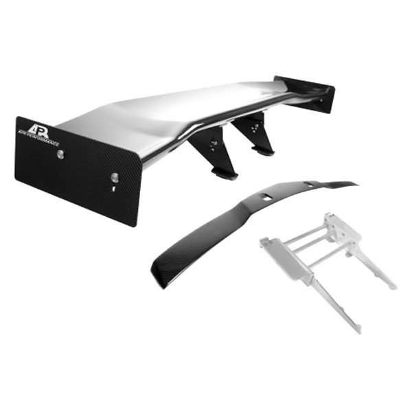 APR Performance ® - GTC-500 Carbon Fiber Chassis Mount Adjustable Rear Wing.