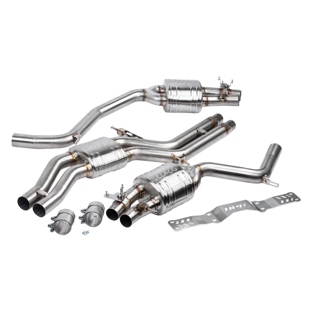 APR® CBK0015 304 SS CatBack Exhaust System with Quad Rear Exit