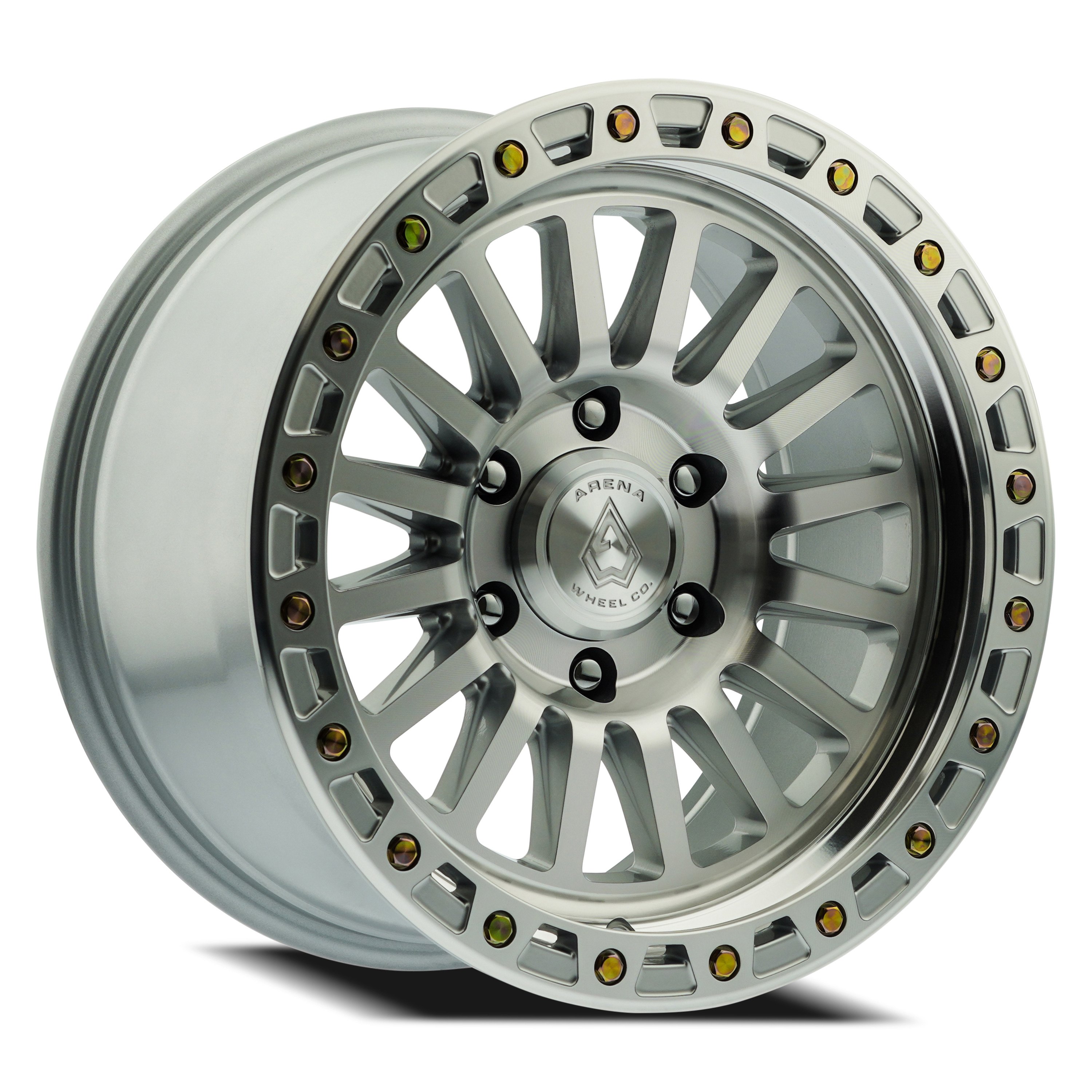 ARENA WHEEL CO® TROPHY Wheels - Gloss Silver with Machined