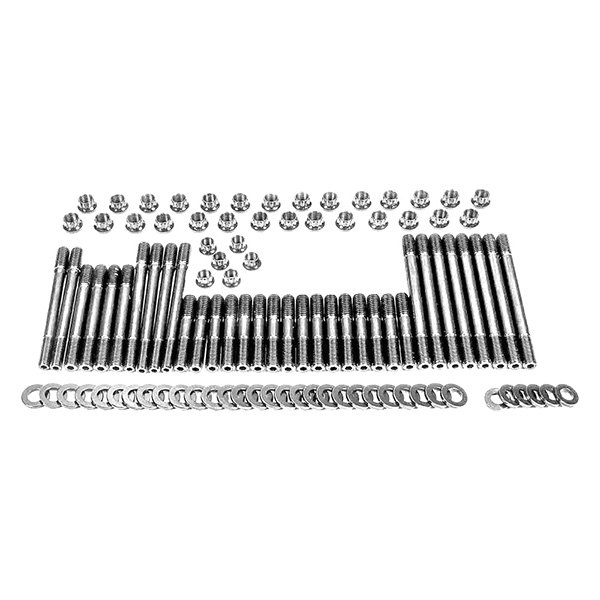 ARP 234-4320 Pro Series Black Oxide 0.950 Coarse Thread 12-Point Cylinder Head Stud Kit for Small Block Chevy