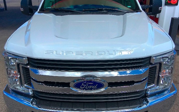 Ford Super Duty Front Close Up