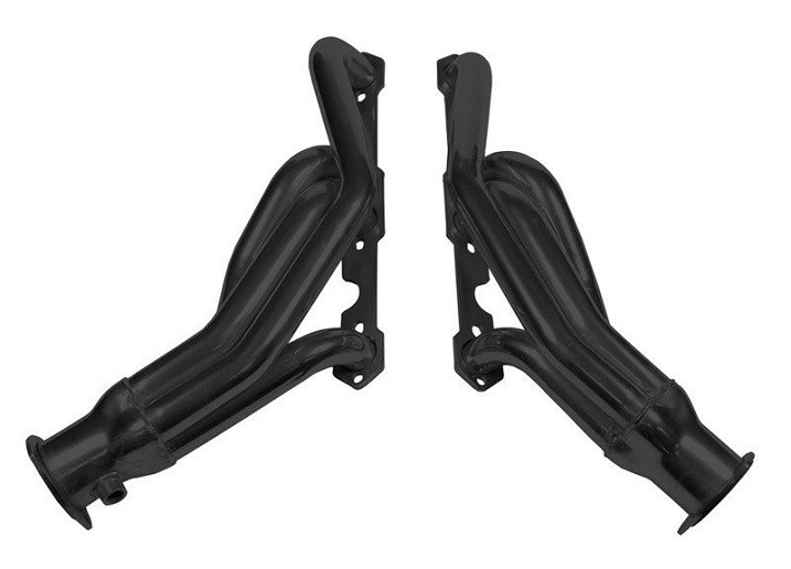 Flowtech Mild Steel Black Painted Short Tube Exhaust Header