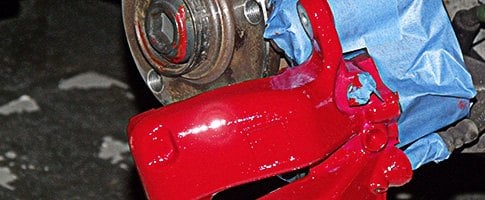 Caliper Brush Painting