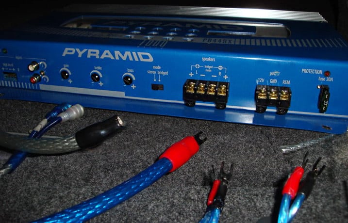 Amplifier Turn on Wires