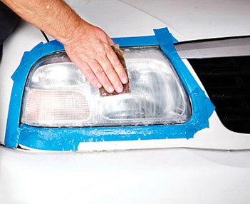 Sanding Off Surface Grit