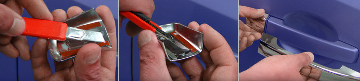 Chrome Door Handle Cover Installation