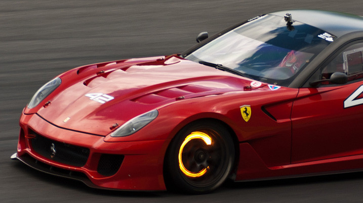 Glowing Brake Disk