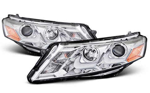 Anzo USA Chrome Headlights