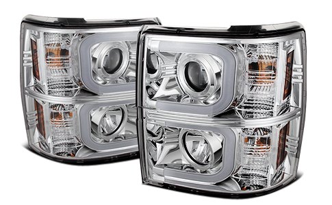 Spyder Chrome Headlights
