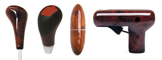 URO Parts Custom Wood-Grain Shift Knobs