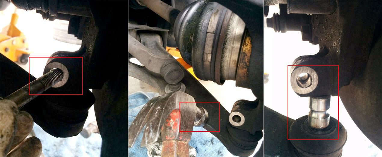 Lower Control Arm Disconnect