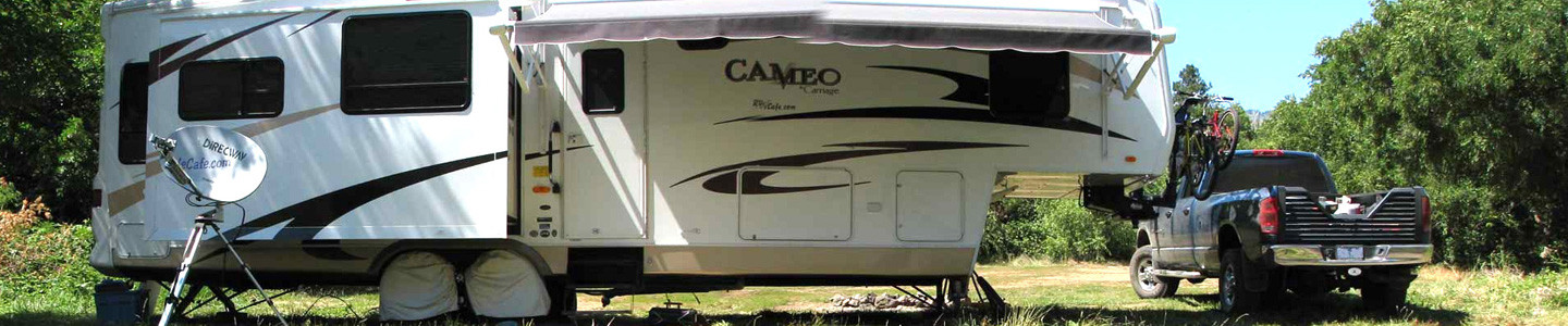 Dinghy Towing Is The Answer When The RV Is At Camp