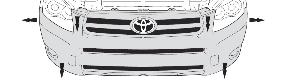 Removed Front Bumper