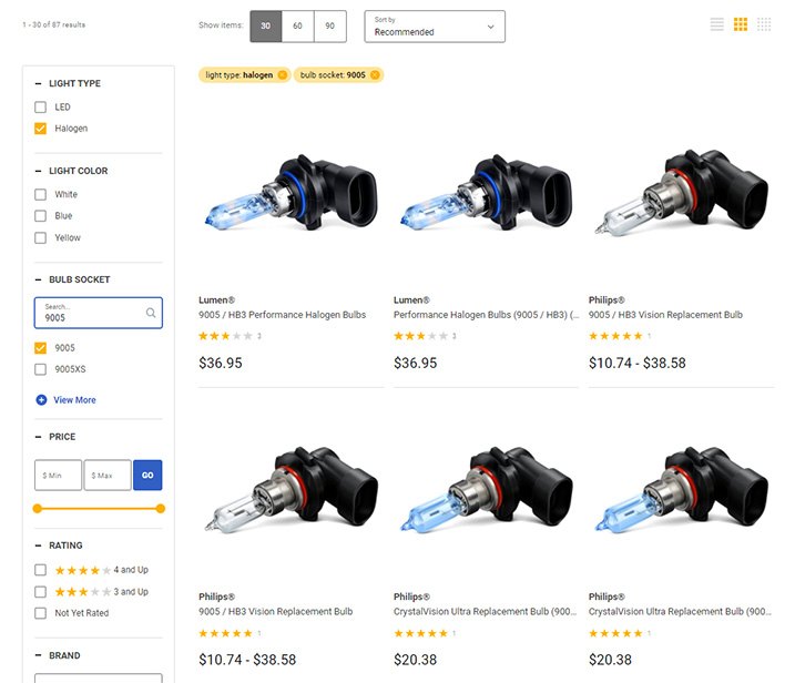 Bulb Socket Search Results