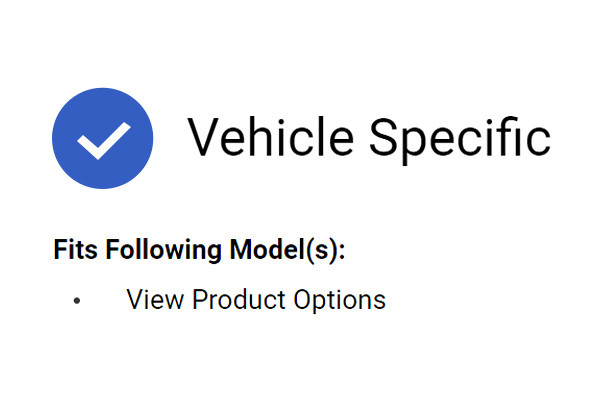 Vehicle Specific Part Note