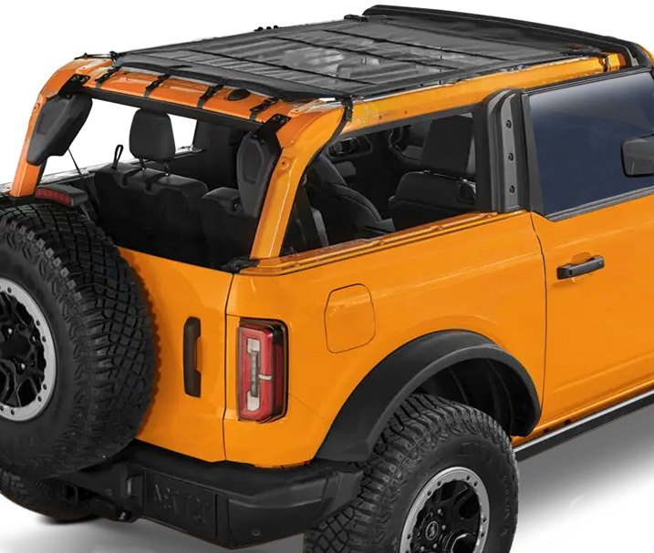 Bestop Mesh Safari Bimini Sun Shade