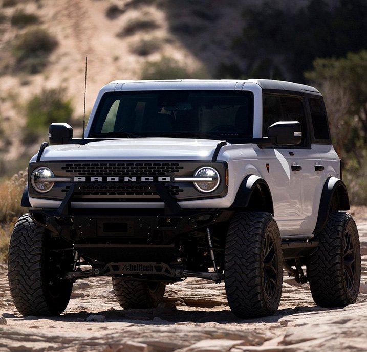 Lifted Bronco On Off-Road Wheels