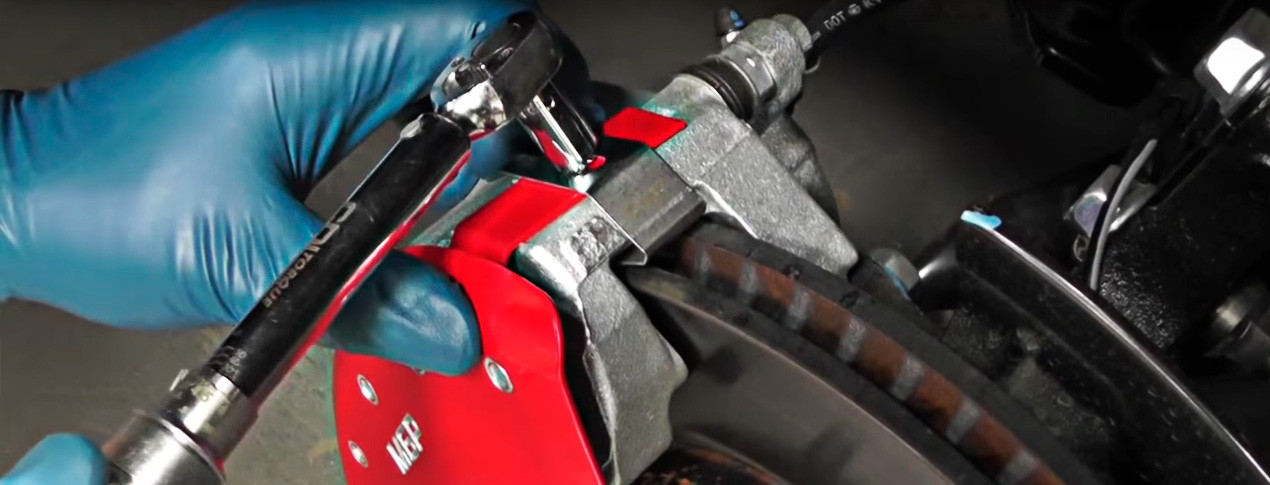 Caliper Covers Installation Process