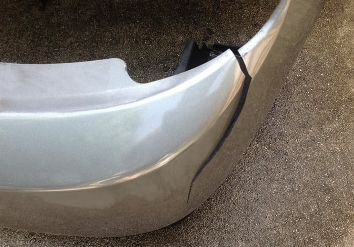 Broken Bumper Cover
