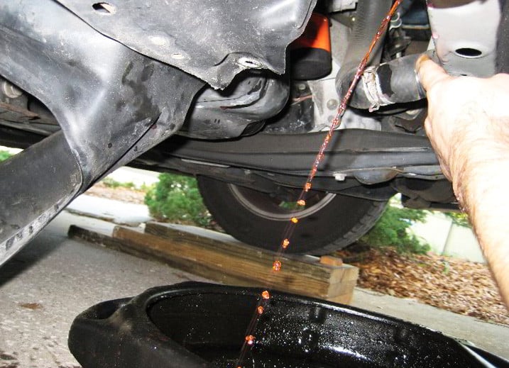 Draining Motor Fluids