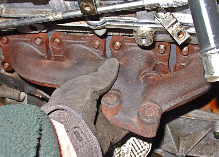 Exhaust System Components Unbolting