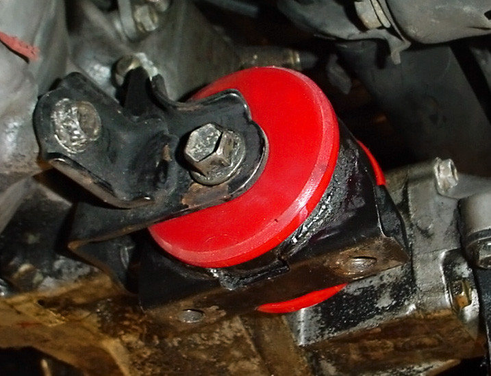 Typical Disconnected Motor Mounts