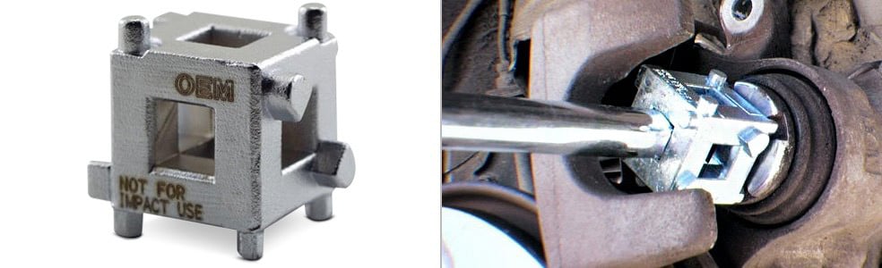 Caliper Pistons Rotation