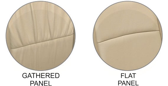 Flat/Gathered Style Leather Textures