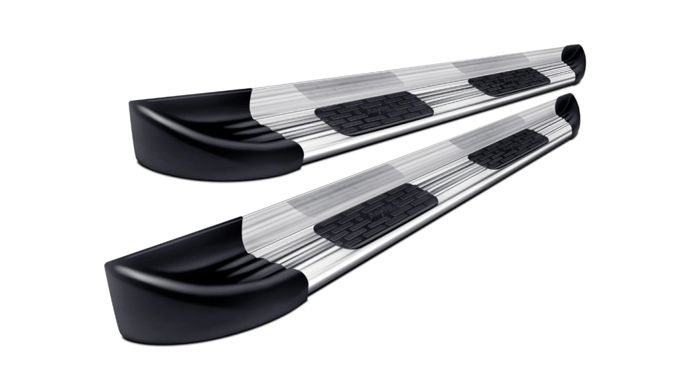 Raptor Series 7" SSR Series Cab Length Polished Running Boards