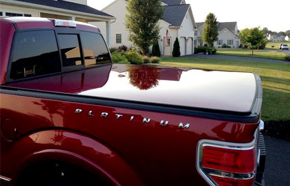 High Gloss Painted Tonneau Cover