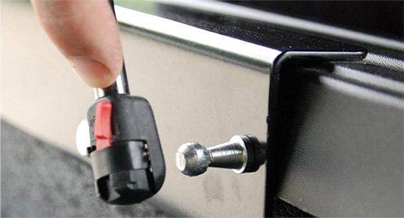 Quick Release Struts For Detaching Tonneau Cover