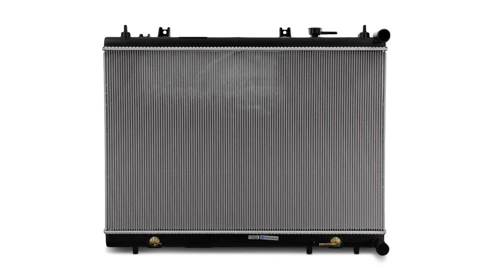 Replace engine coolant radiator