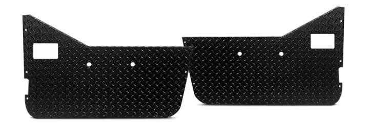 Door Panels Diamond Tread Pattern