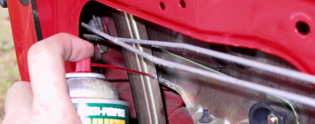Lubricate Window Tracks