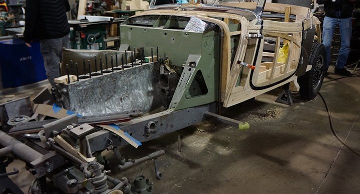 Professional Restoration Shop Project Car