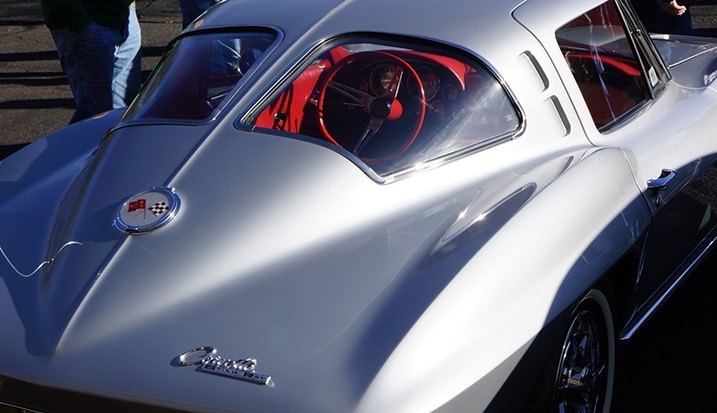 1963 Corvette With Split Rear Window