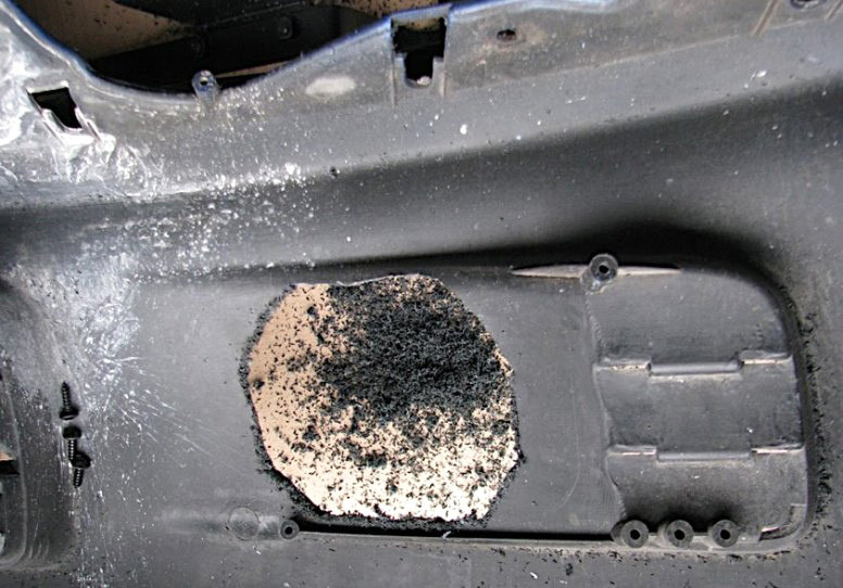 Inside Front Bumper