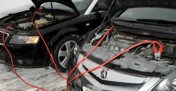 Boosting Battery From Another Vehicle