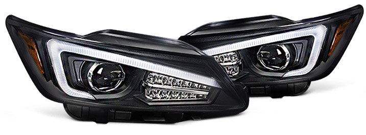 DRL Bar Headlight Set