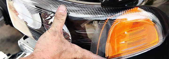 Milky-Looking Vs. New Headlamps